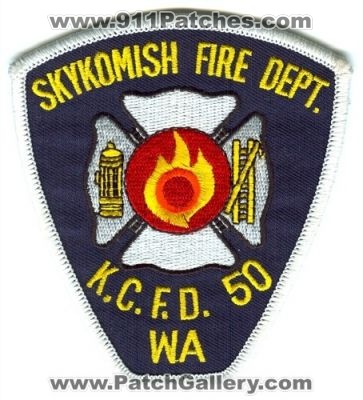 King County Fire District 50 Skykomish (Washington)
Scan By: PatchGallery.com
Keywords: co. dist. number no. #50 k.c.f.d. kcfd department dept.