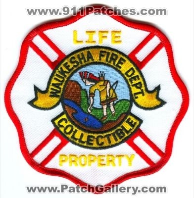 Waukesha Fire Department Collectible (Wisconsin)
Scan By: PatchGallery.com
Keywords: dept. life property