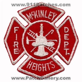 McKinley Heights Fire Department (Ohio)
Thanks to Matthew Marano for this scan.
Keywords: dept.