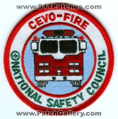 CEVO Fire National Safety Council (Illinois)
Scan By: PatchGallery.com
Keywords: coaching the emergency vehicle operator