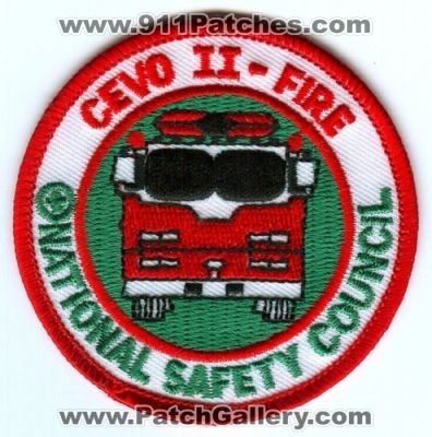 CEVO II Fire National Safety Council (Illinois)
Scan By: PatchGallery.com
Keywords: 2 coaching the emergency vehicle operator