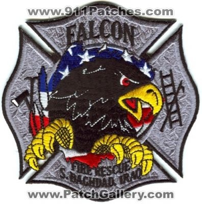 Falcon Fire Rescue Department (Iraq)
Scan By: PatchGallery.com
Keywords: dept. south s. baghdad