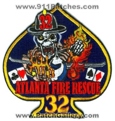 Atlanta Fire Company 32 Patch (Georgia)
[b]Scan From: Our Collection[/b]
Keywords: rescue airport