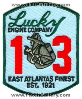 Atlanta Fire Engine Company 13 Patch (Georgia)
[b]Scan From: Our Collection[/b]

