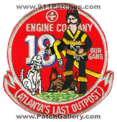 Atlanta Fire Engine Company 18 Patch (Georgia)
[b]Scan From: Our Collection[/b]
