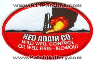 Houston Red Adair Company TX Fire Dept Patch Oil Well Fires Texas 