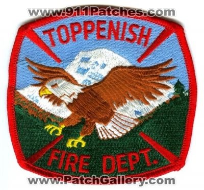 Toppenish Fire Department (Washington)
Scan By: PatchGallery.com
Keywords: dept.