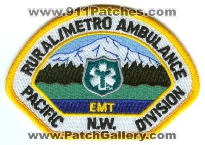Rural Metro Ambulance Pacific Northwest Division EMT (Washington)
Scan By: PatchGallery.com
Keywords: ems n.w. nw emergency medical technician
