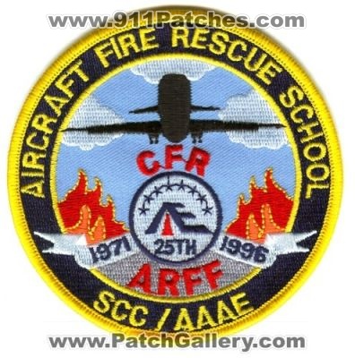 South Central Chapter American Association of Airport Executives Aircraft Fire Rescue School 25th Anniversary (Texas)
Scan By: PatchGallery.com
Keywords: scc / aaae crash cfr arff firefighter firefighting