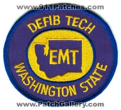 Washington State Emergency Medical Technician Defib Tech (Washington)
Scan By: PatchGallery.com
Keywords: ems certifed emt defibrillation