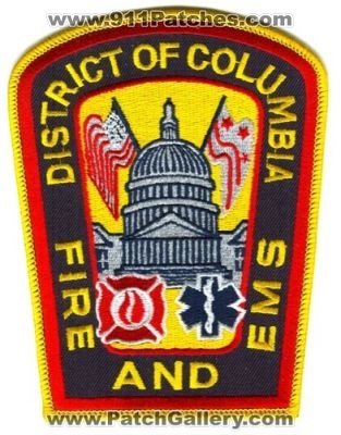 District of Columbia Fire And EMS Patch (Washington DC)
[b]Scan From: Our Collection[/b]
Keywords: dcfd department