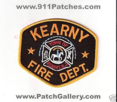 Kearny Fire Department (New Jersey)
Thanks to Bob Brooks for this scan.
Keywords: dept. town of n.j.