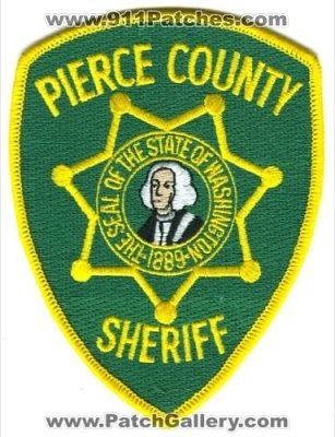 Pierce County Sheriff (Washington)
Scan By: PatchGallery.com

