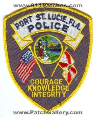 Port Saint Lucie Police (Florida)
Scan By: PatchGallery.com
Keywords: st. fla.