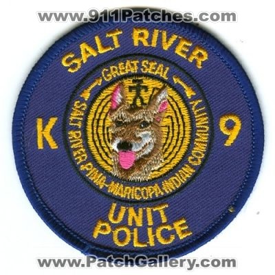 Salt River Police K-9 Unit (Arizona)
Scan By: PatchGallery.com
Keywords: k9