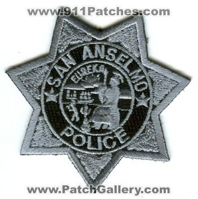 San Anselmo Police (California)
Scan By: PatchGallery.com
