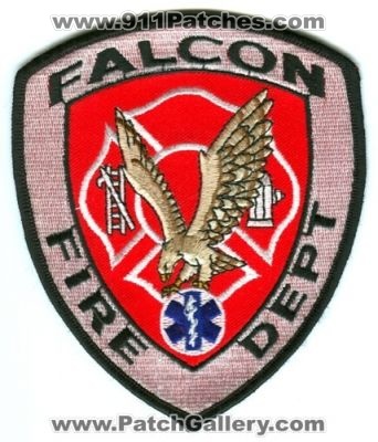 Falcon Fire Department Patch (Colorado)
[b]Scan From: Our Collection[/b]
Keywords: dept