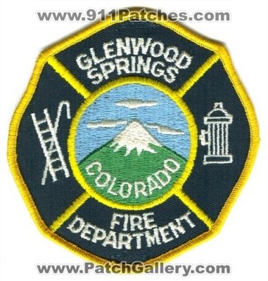Glenwood Springs Fire Department Patch (Colorado)
[b]Scan From: Our Collection[/b]
