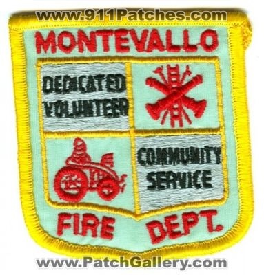 Montevallo Fire Department (Alabama)
Scan By: PatchGallery.com
Keywords: dept.