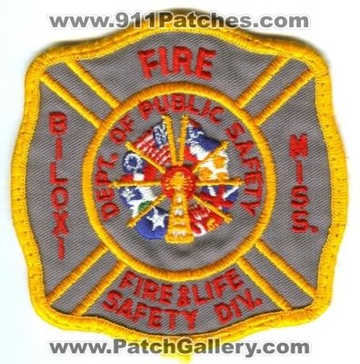 Biloxi Fire And Life Safety Division (Mississippi)
Scan By: PatchGallery.com
Keywords: & div. dept. department of public safety dps miss.