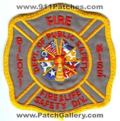 Biloxi Fire And Life Safety Division (Mississippi)
Scan By: PatchGallery.com
Keywords: & div. dept. department of public safety dps miss.