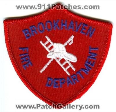 Brookhaven Fire Department (Mississippi)
Scan By: PatchGallery.com
