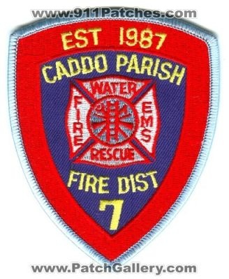 Caddo Parish Fire District 7 (Louisiana)
Scan By: PatchGallery.com
Keywords: water ems rescue