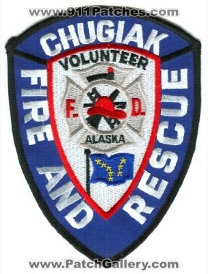 Chugiak Volunteer Fire And Rescue Department Patch (Alaska)
Scan By: PatchGallery.com
Keywords: vol. & dept. f.d. fd
