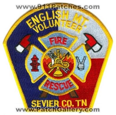 English Mountain Volunteer Fire Rescue (Tennessee)
Scan By: PatchGallery.com
Keywords: mt. sevier county co. tn