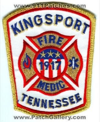 Kingsport Fire Department Medic (Tennessee)
Scan By: PatchGallery.com
Keywords: dept. ems