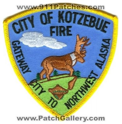 Kotzebue Fire Department (Alaska)
Scan By: PatchGallery.com
Keywords: city of dept.