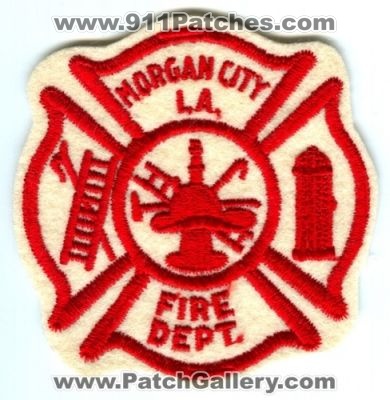 Morgan City Fire Department (Louisiana)
Scan By: PatchGallery.com
Keywords: dept. la.