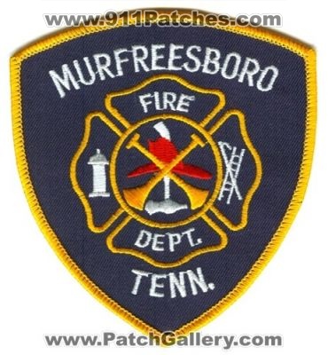 Murfreesboro Fire Department Patch (Tennessee)
Scan By: PatchGallery.com
Keywords: dept. tenn.