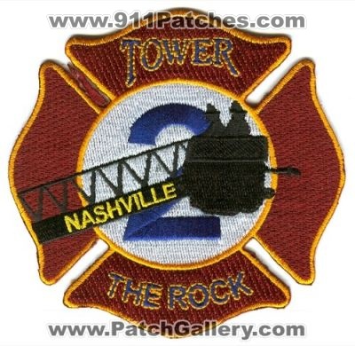 Nashville Fire Department Tower 2 (Tennessee)
Scan By: PatchGallery.com
Keywords: dept. truck company station the rock