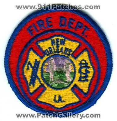 New Orleans Fire Department Patch (Louisiana)
[b]Scan From: Our Collection[/b]
Keywords: dept. la.