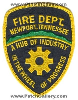 Newport Fire Department (Tennessee)
Scan By: PatchGallery.com
Keywords: dept. a hub of industry in the wheel of progress