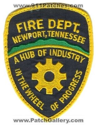 Newport Fire Department (Tennessee)
Scan By: PatchGallery.com
Keywords: dept. a hub of industry in the wheel of progress