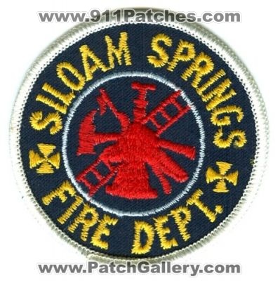 Siloam Springs Fire Department (Arkansas)
Scan By: PatchGallery.com
Keywords: dept.