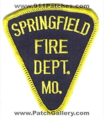 Springfield Fire Department (Missouri)
Scan By: PatchGallery.com
Keywords: dept. mo.