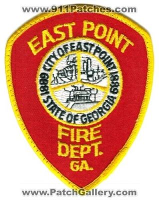 East Point Fire Department (Georgia)
Scan By: PatchGallery.com
Keywords: dept. city of