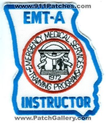 Georgia State EMT-A Instructor (Georgia)
Scan By: PatchGallery.com
Keywords: emergency medical technician services ems training programs
