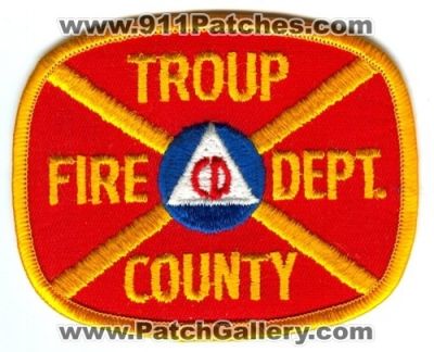 Troup County Fire Department Civil Defense (Georgia)
Scan By: PatchGallery.com
Keywords: dept. cd