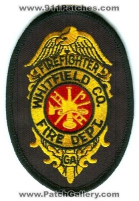 Whitfield County Fire Department Firefighter (Georgia)
Scan By: PatchGallery.com
Keywords: co. dept.