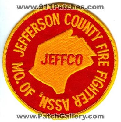 Jefferson County Fire Fighters Association of Missouri (Missouri)
Scan By: PatchGallery.com
Keywords: jeffco mo assn firefighters
