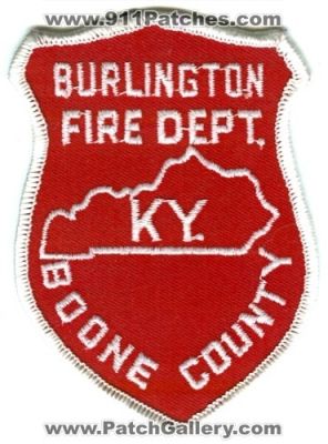 Burlington Fire Department Boone County Patch (Kentucky)
Scan By: PatchGallery.com
Keywords: dept. co. ky.