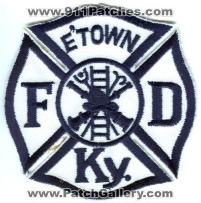 Elizabethtown Fire Department (Kentucky)
Scan By: PatchGallery.com
Keywords: e'town fd ky.