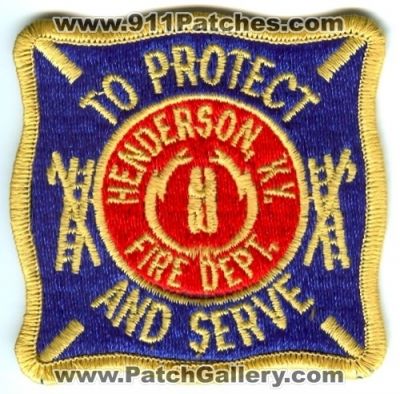 Henderson Fire Department (Kentucky)
Scan By: PatchGallery.com
Keywords: dept. ky.