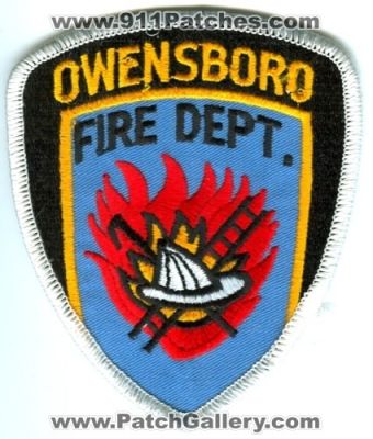 Owensboro Fire Department (Kentucky)
Scan By: PatchGallery.com
Keywords: dept.