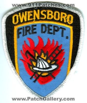 Owensboro Fire Department (Kentucky)
Scan By: PatchGallery.com
Keywords: dept.