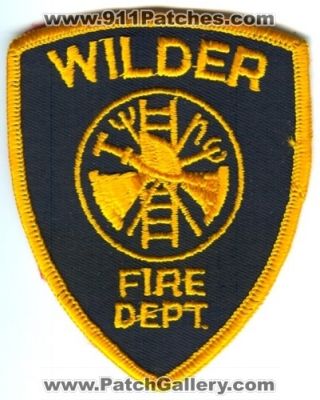 Wilder Fire Department (Kentucky)
Scan By: PatchGallery.com
Keywords: dept.